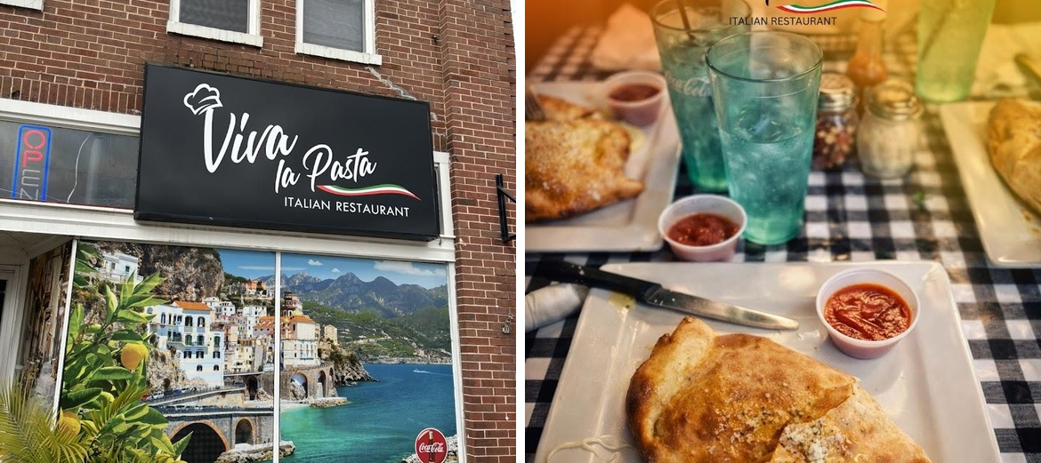 Viva La Pasta Menu